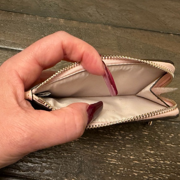 Kate Spade Quilted Blush Cardholder, NWOT - Picture 5 of 9